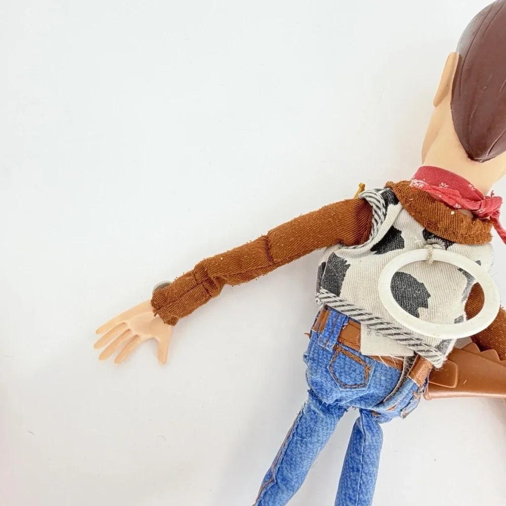 Toy Story Adventure Woody Talking Doll 2006 Hasbro Works Rare Brown Shirt